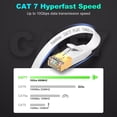 thumbnail image 2 of shiyou-Ethernet Cable 25 ft, Supports Cat 8/ Cat 7 High Speed Flat Design Long Ethernet Cable, Shielded RJ45 Network Cable for Routers, PS4, Backward Compatible with Cat 6e/Cat6/Cat 5e/Cat5, 2 of 4