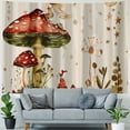 thumbnail image 4 of Orinice Mushroom House Stars Moon Tapestry Wall Hanging Unique Style for Home Decor - Graphic Tapestries for Living Room Bedroom Dorm Farmhouse 40x60inch, 4 of 6