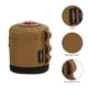 thumbnail image 2 of cámping Bolsa de almacenamiento del soporte del tanque de gas de la cubierta del recipiente de gas para acampar (Caqui L) Hugtrwg Para estrenar, 2 of 6