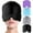 Black, variant on Headache Migraine Relief Cap,Gel Hot Cold Therapy Migraine Relief Cap,Comfortable & Strechable Ice Pack Eye Mask for Puffy Eyes, Tension, Sinus & Stress Relief,Grey