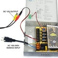 thumbnail image 3 of Ares Vision 18 Channel/Port 30 AMPS, 12V DC Power Supply Box, Individually Fused for CCTV, LED, and All 12v DC Devices., 3 of 8