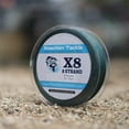 thumbnail image 2 of Reaction Tackle X8 Braided Fishing Line- Moss Green 8 Strand, 2 of 6