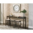 Signature Design by Ashley Rokane Urban Farmhouse Counter Height Dining
