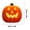 orange565, variant on Large Halloween Pumpkin Light Outdoor Decor, 24 Inch LED Lighted Plastic Jack-O-Lantern Decoration for Yard Porch Home and Storefront Holiday Display