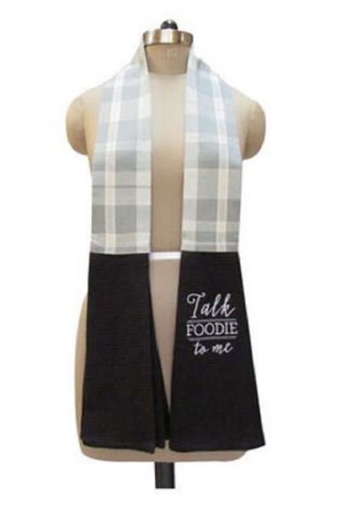 Kitchen Towel Boa Talk Foodie Materials 100 Cotton By Demdaco Walmart Com Walmart Com
