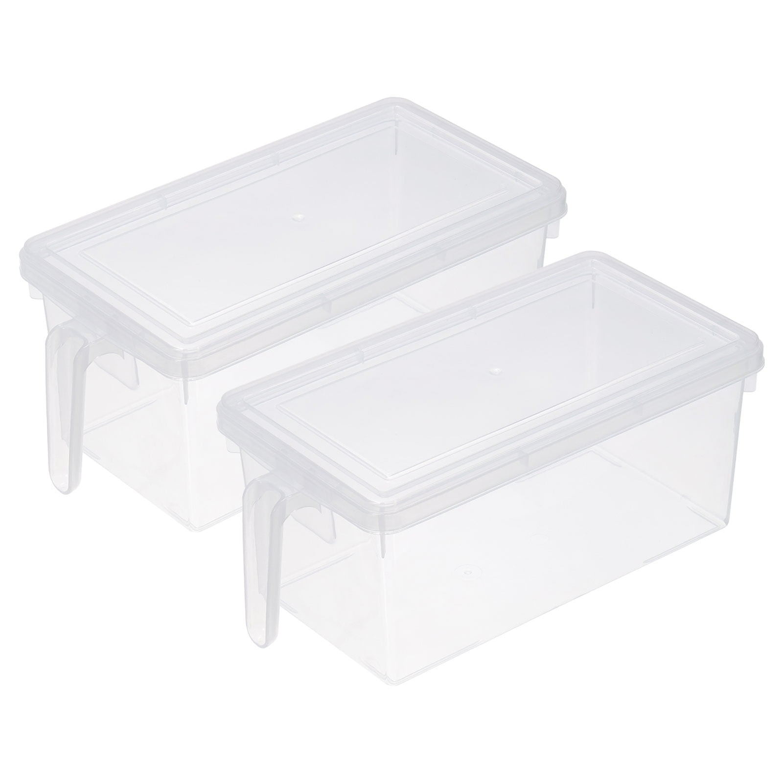 Uxcell Plastic Food Storage Container 2PCS, Food Storage Organizer