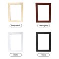 thumbnail image 4 of fastboy Wooden Wall Picture Frame Living Room Bedroom Hallway Scene Photo Family Photograph Storage Frame 10 Inch, 4 of 7