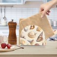 thumbnail image 2 of Yayeee Napkin Holder for Table Kitchen Paper Tissue Organization, Beige Watercolor Seashells, 2 of 8