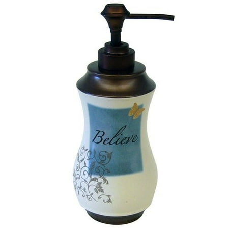 Gingham Pump - Mainstays Butterfly Blessing Lotion/Soap Pump, 1 Each