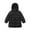 Black, variant on REDARER Kids Long Puffer Coat, Quilted Hooded Jacket for Boys and Girls, Winter Warm Padded Outerwear,Size:4-5 Years