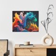 thumbnail image 6 of Picia Vibrant Fluid Motion Art Pattern Decorative Picture – Unique Wall Art, Modern Canvas Print for Trendy Interiors (Horizontal), 6 of 6