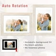 thumbnail image 3 of AEEZO Digital Picture Frame 10 inch Touch Screen WiFi Smart Digital Photo Frame 8GB Storage, Auto-Rotate Easy Setup, Wall Mountable, White, 3 of 7