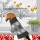 thumbnail image 4 of Lindo perro mascota ropa navideña copos de nieve impreso suéter de punto para perros pequeños (gris XS), 4 of 8