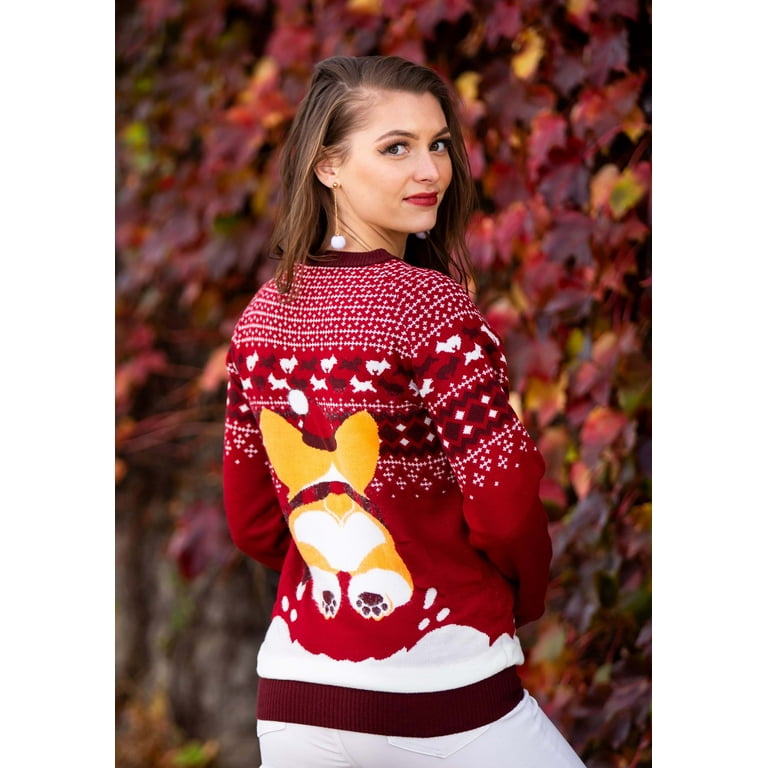 Corgi christmas sweater new arrivals