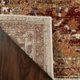 thumbnail image 4 of Superior Abena Traditional Medallion Indoor Area Rug, 5' x 8', Cream/ Rust, 4 of 7