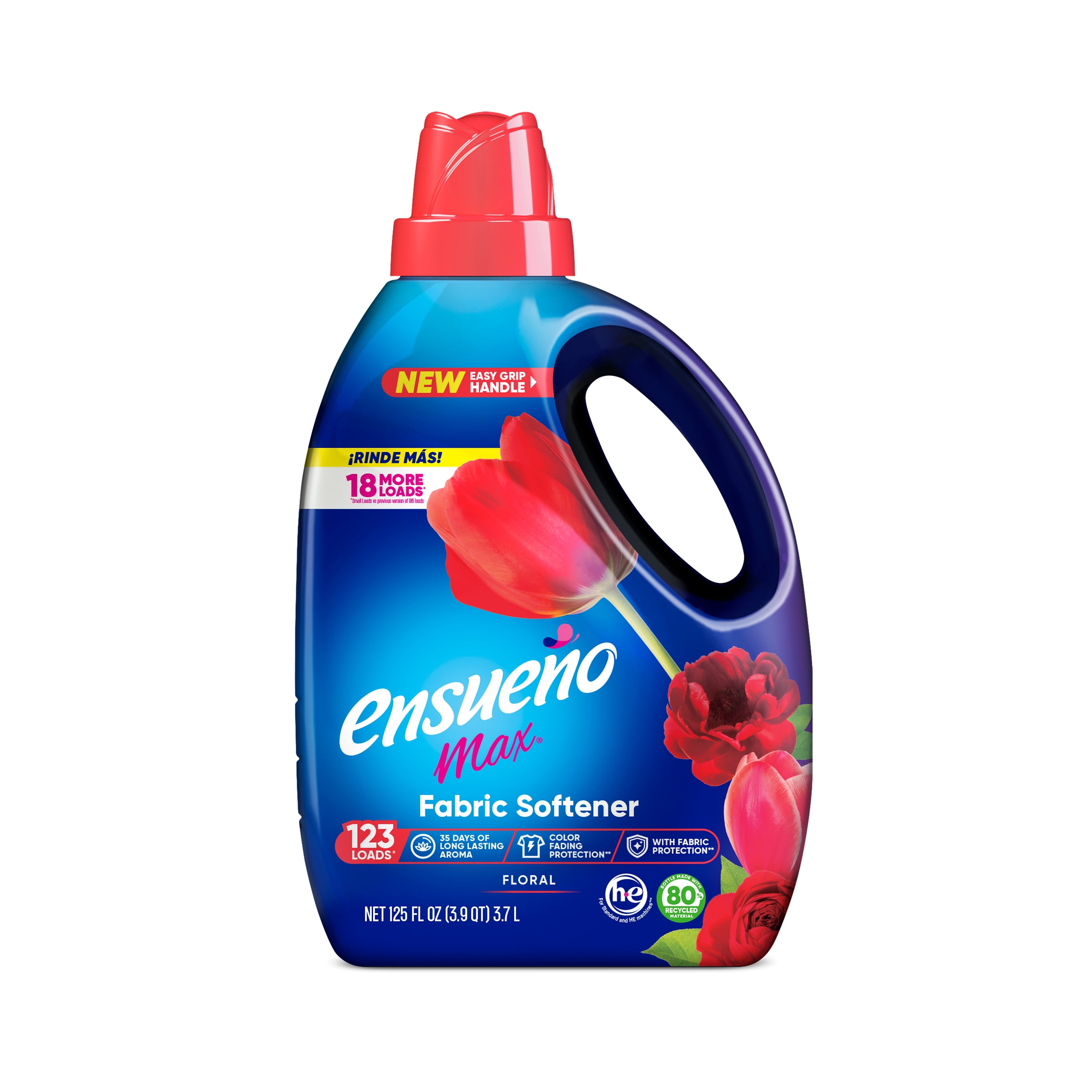 (2 pack) ENSUEÑO® MAX LIQUID FABRIC SOFTENER - FLORAL (125 FL OZ)