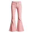 thumbnail image 4 of Vividxx Pants For Girls Leopard Print Wide Leg Flare Pants For Kids Casual Everyday Trousers With Pockets Comfortable Fit Elastic Waist Classic 7-8 Years, 4 of 4