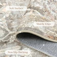 thumbnail image 3 of Collive Washable Area Rug 6x9, Large Vintgae Distressed Rugs for Living Room Soft Rugs for Bedroom, Non Slip Ultra-Thin Dining Room Floor Carpet for Entryway Kitchen Office - Blue/Grey, 3 of 7