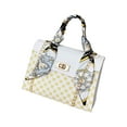 thumbnail image 2 of One Shoulder Crossbody Bag Leather Large Capacity Multi Compartment Women Bag, 2 of 3
