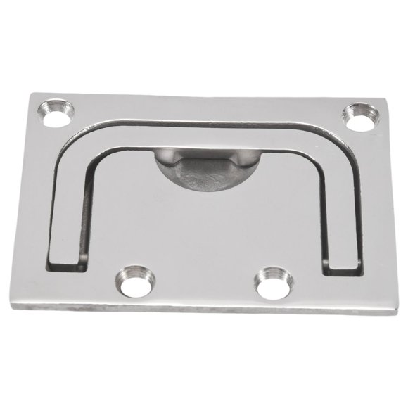 Acero Inoxidable 316 Anillo de ElevacióN Empotrado Tirador la Escotilla Manija del Armario Gabinete Hardware Marino