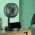 thumbnail image 5 of Kokovifyves Clearance Sale Stretchable Fan, Fan Portable, 3 Speeds Desktop Table Fan, Plug In Power Fan, Rotation Strong Wind, Quiet Small Fan for Home Desktop Office Home Decor Clearance, 5 of 8