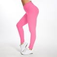 thumbnail image 3 of DPTALR Pantalon de Yoga Taille Haute pour Femmes, Effet Rehausseur de Hanches, Exercice, Mise en Forme, Course, 3 of 4