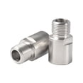 thumbnail image 1 of Extensores de Pedal de Bicicleta Sunnimix 9/16 Pulgadas Rosca 20mm Plata, 1 of 6