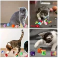 thumbnail image 6 of 56pcs/28pcs/14pcs Cat Toys Mixed Pack. A Combination of Various Plastic Toys and Plush Toys Suitable for Multiple Cats To Play, 6 of 9