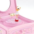thumbnail image 3 of yotijay Jewelry Box with Drawer Jewelry Storage Case with Dancing Girl Pink, 3 of 7