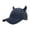 All black horns, variant on Horn Baseball Hat Stylish Devil Horn Hat for Idol Concert Shows Fan Meeting Hat Breathable Hat for Outdoor Sports