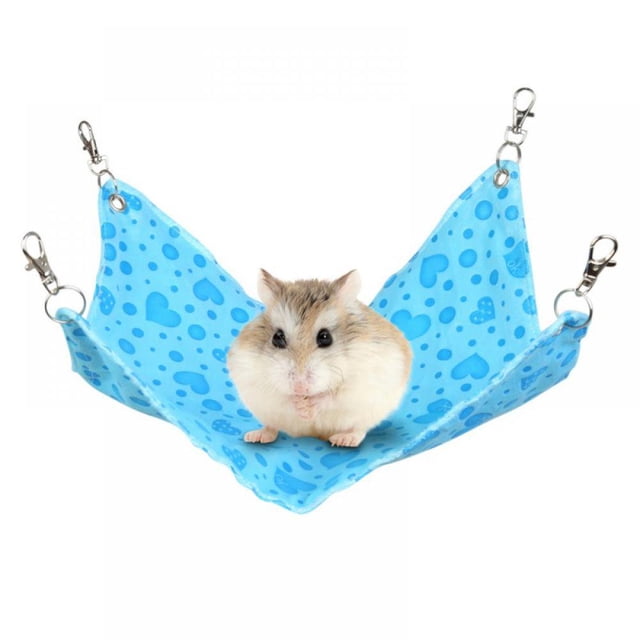 Linen Purity Hamster Guinea Rabbit Cage Hanging Bed Pad Mat Hamsters Pet Sleeping Hammock Small Animel House Platform