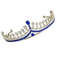 thumbnail image 3 of Wedding Bride Crown Rhinestone Crown Bridal Crown Women Girls Hair Accessory, 3 of 8