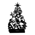 thumbnail image 2 of Candelabro de hierro navideño, decoración del hogar, práctico y duradero, regalo único, centro de mesa, decoración navideña para fiestas y comedores., 2 of 8