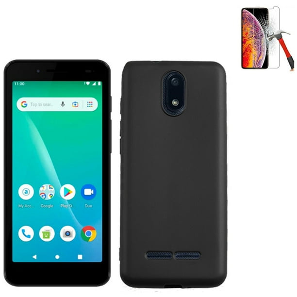 Phone Case for Unimax UMX U696CL with Screen Protector, Flexible Gel