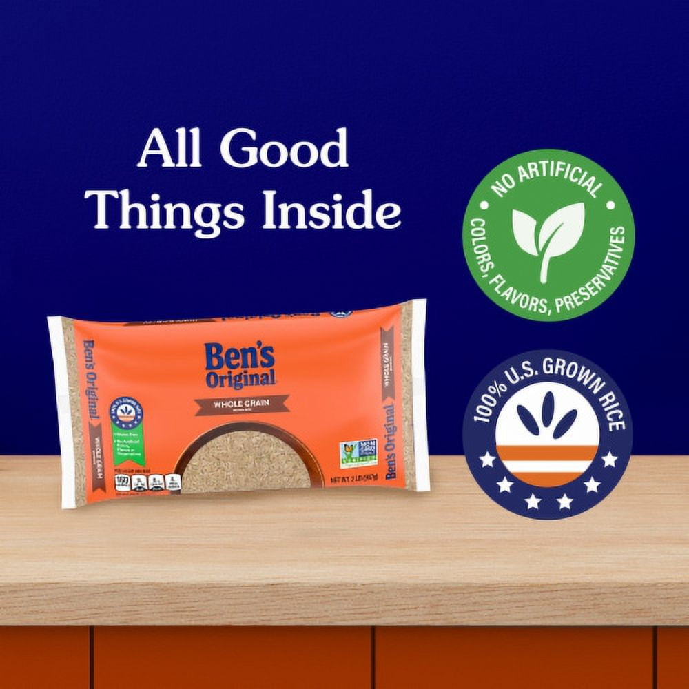 2X-Ben's Original Whole Grain Brown Rice - 2 lb