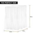 thumbnail image 4 of Canopy mosquito net for single and double beds, 4 open sides 190*210*240cm Large decorative polyester mosquito net, 4 of 4