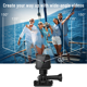 thumbnail image 4 of CáMara de AccióN WiFi, Mini CáMara Deportiva PortáTil 1080P HD, CáMara de AccióN WiFi Hotspot con MicróFono, ExpansióN de Tarjeta 256G, 4 of 5