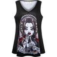 thumbnail image 1 of HSHDLDF Plus Size Swing Lace Flowy Tank Top for Women, 1 of 5