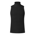 thumbnail image 6 of Men's Off Shoulder Sleeveless Striped Solid Color Tank Top Nightclub Party Vest, 6 of 7