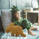 thumbnail image 4 of Lindo dinosaurio pollo Nugget almohada muñecas juguete de peluche chico regalo (Triceratops), 4 of 7