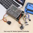thumbnail image 1 of Kuymtek DC 10-55V Controlador de velocidad del motor cepillado 60A CW CCW Interruptor ajustable reversible, 1 of 9