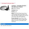 thumbnail image 2 of Left Mirror - Compatible with 2001 - 2002 GMC Sierra 1500 HD, 2 of 2