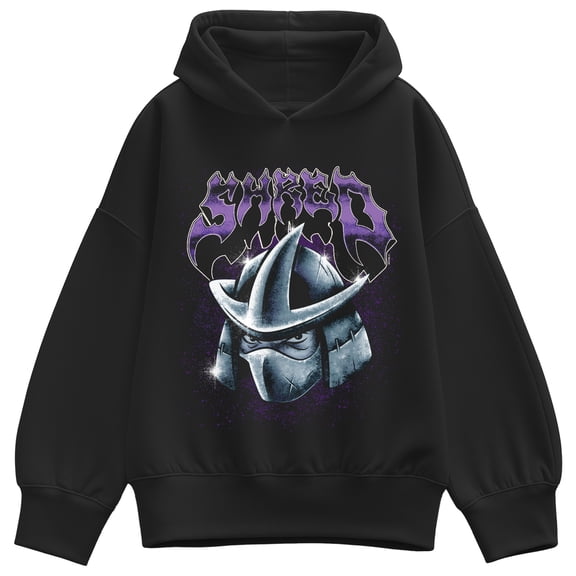 Teenage Mutant Ninja Turtles - Shredder Chrome - Women's Oversized Fleece Hoodie Sweatshirt