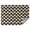 Black Beige Chevron, variant on Green Argyle Pattern Rectangle Tablecloth 60"x84",Waterproof Polyester Rectangle Table Cloth, Wipeable Spillproof Polyester Tablecloth for Dining, Camping, Indoor and Outdoor