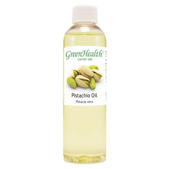Pistachio Nut Carrier Oil - 4 fl oz - Clear Plastic Bottle w/ Cap