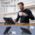 thumbnail image 4 of Dteck Lenovo Tab M11 Case 11 inch (TB330FU/TB330XU),Shockproof 3-Layer Protection Kickstand Case Heavy Duty Cover for Lenovo Tab M11,Black, 4 of 7