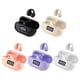 thumbnail image 1 of T75 Ear-Clip Auricular Pantalla digital Audífonos 5.3 compatibles con Bluetooth (rosa), 1 of 7