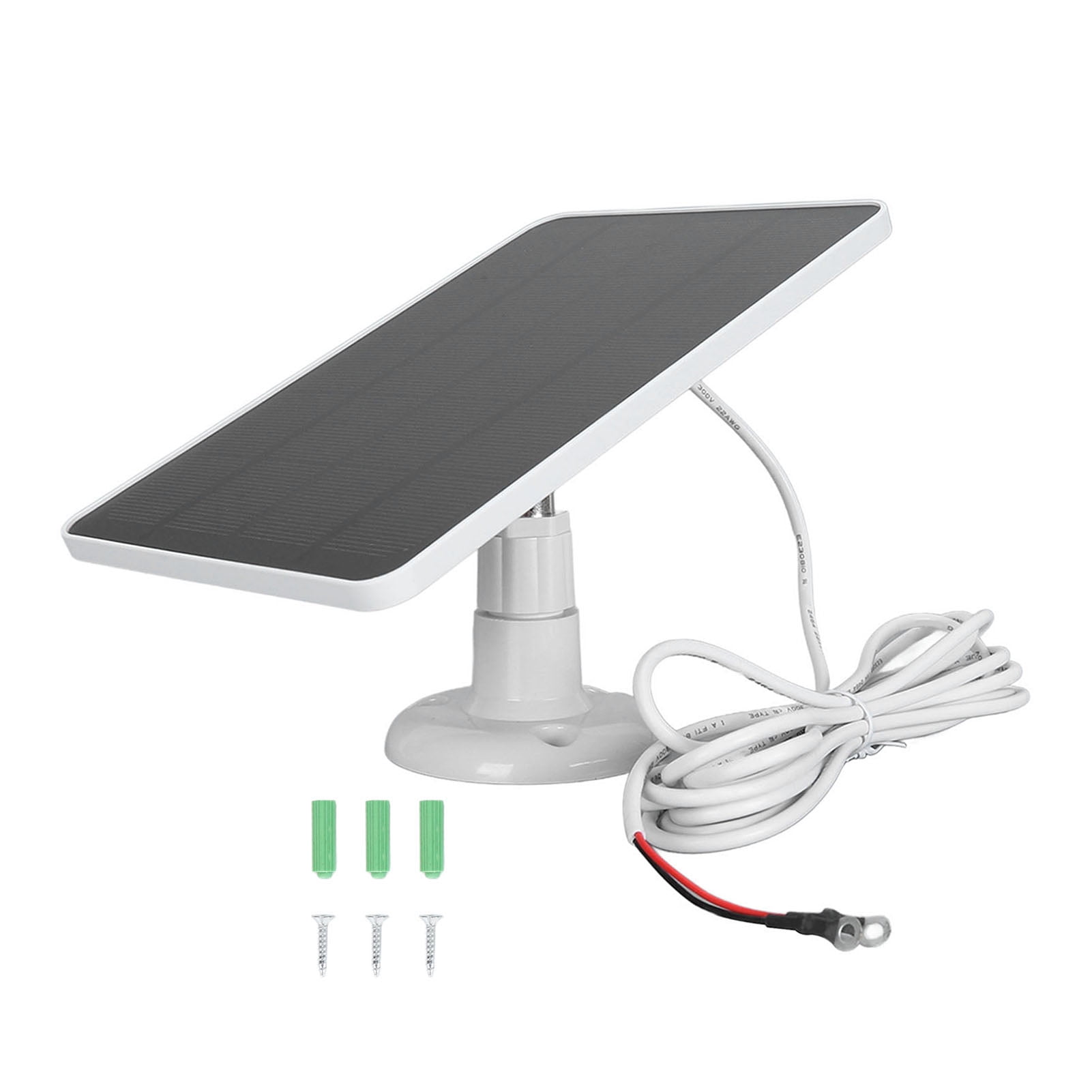 Wireless Camera Solar Power Supply, Compatible With Popular Doorbell Cameras, Easy Installation