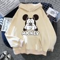 thumbnail image 3 of Sudadera con capucha Kawaii de los años 90 de Minnie Disney, Top corto de Mickey Mouse, sudaderas con capucha para mujeres, sudadera para niños y niñas, ropa de calle Harajuku, 3 of 5