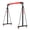 Black/Red, variant on Shininglove Adjustable I-Beam Crane, 1 Ton (2200 lbs) Capacity, 12-Position Height 97"-141", Portable Hoist for Workshop, Garage, Factory, Warehouse, Auto Repair